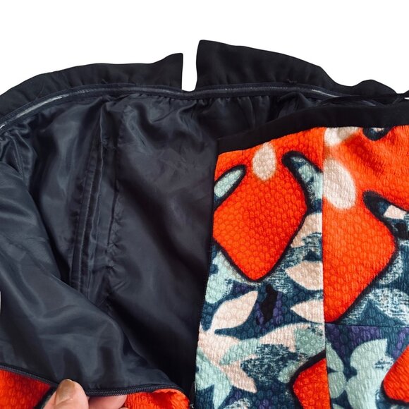 Peter Pilotto Target Strapless Fit & Flare FloralMulticolor Dress Size 4 - Picture 2 of 8